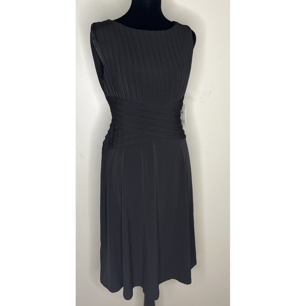 Calvin Klein Size 8 Black Dress Style CD3A12E1 NWT $109.98 Retail